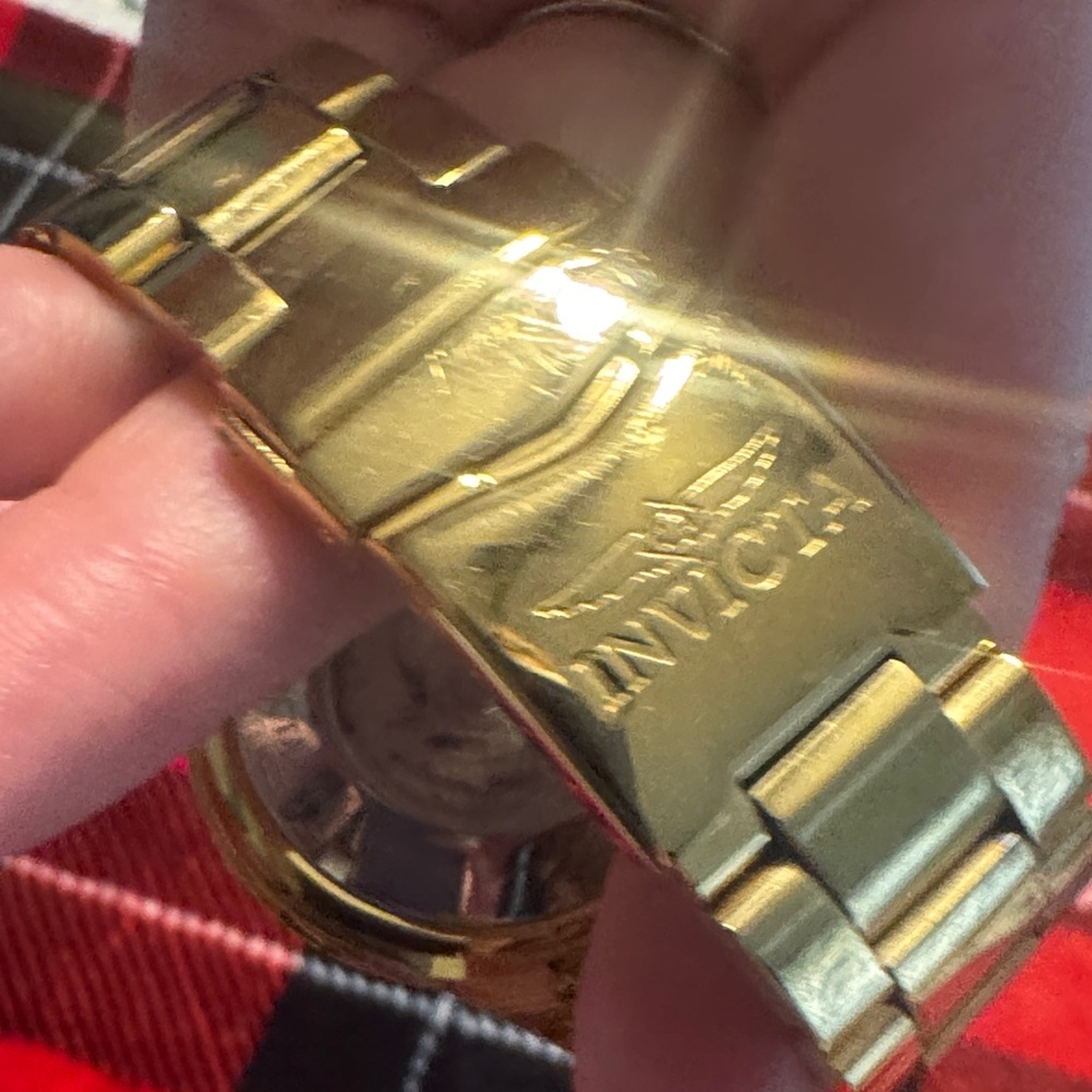 Invicta Gold and White Grand Diver Watch - Picture 5 of 6